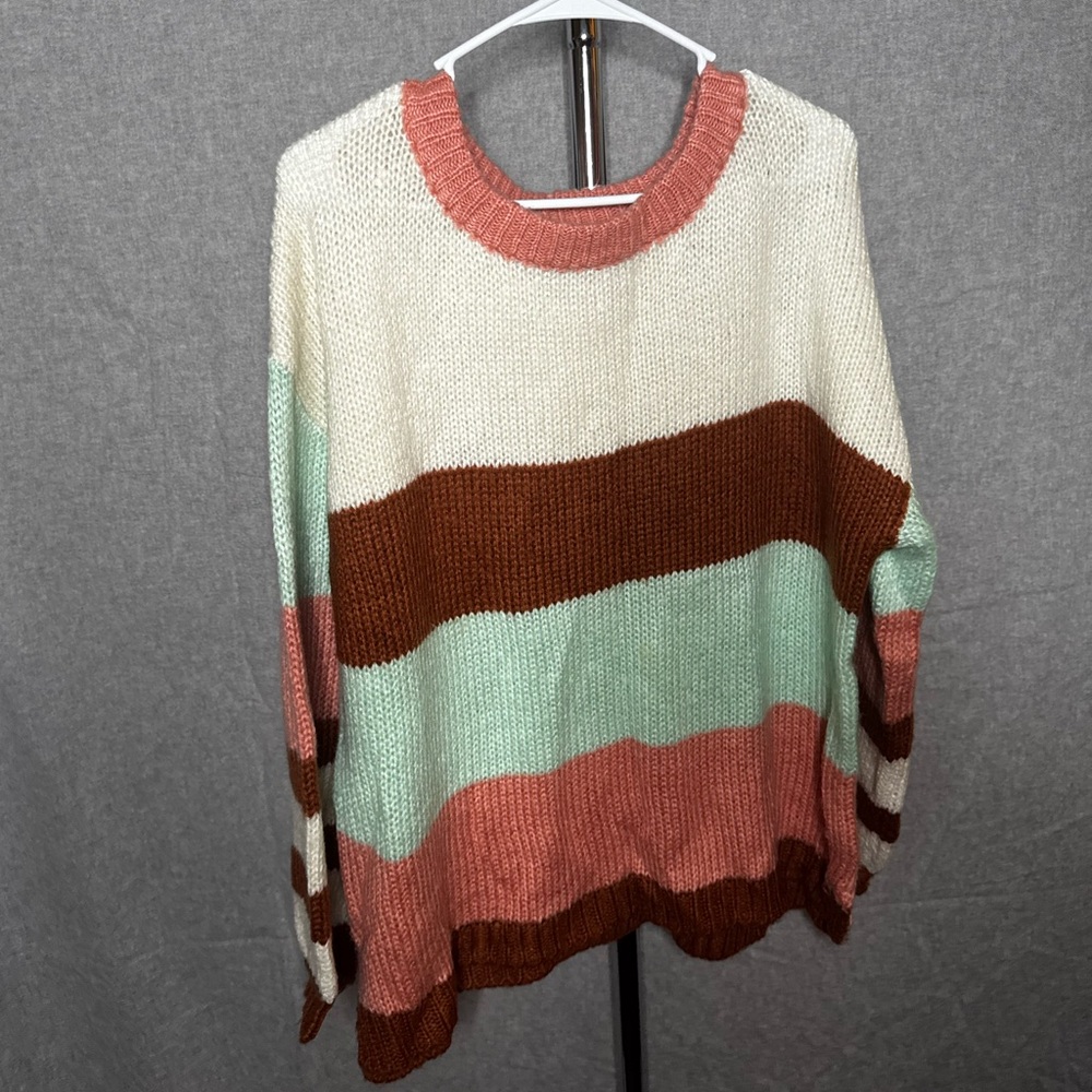 Striped Multicolor Boutique Sweater